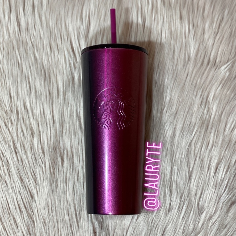 Starbucks Holiday Berry Purple Ombre Stainless - Picture 3 of 8